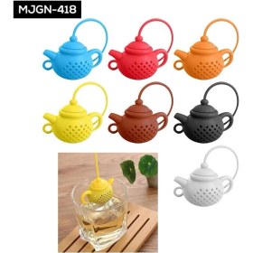 Resim Çaydanlık Tasarımlı Çay Demleme Süzgeçi - ARS2294-3431 