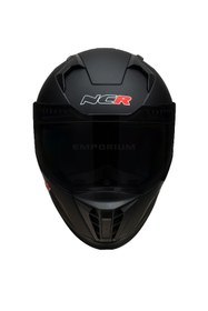 Resim Emporium Ncr Stream Kapalı Mat Siyah Kask Siyah Vizörlü (ECE-06) 
