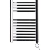 Resim GERME HEATING 400x1200 Krom Elektrikli Havlupan 