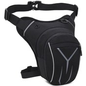 Resim Yulong Hallow Motosiklet Bacak Çantası Siyah Siyah 