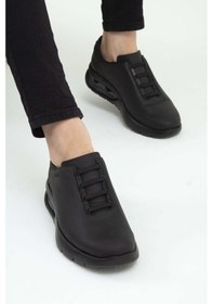 Resim Callaghan Erkek Hakiki Deri Siyah Sneakers & Spor Ayakkabı 618 45414 Erk Ayk Sk22/23 Negro Siyah 