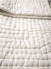 Resim Elyaf Sepeti %100 Doğal Yünden El Dikimi Çift Kişilik Yün Yorgan 