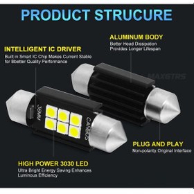 Resim Plt 31MM Sofit Led Canbus C10W Tip Tavan Ve Plaka Led Ampul 