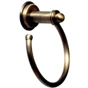 Resim Lider Yuvarlak Havluluk Antik Lüx Pirinç Sarı 