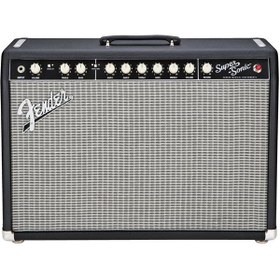 Resim Fender Super-Sonic 22 Combo Elektro Gitar Amfisi - Black and Silver 