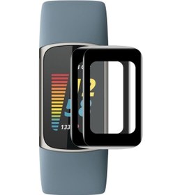 Resim Sones Fitbit Charge 5 / Charge 6 2 Adet Enkay Şapka-prens 3d Kavisli Kenar Pc Kenar Pmma Hd Ekran Filmi 