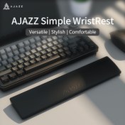Resim Ergonomik Eğimli 19mm Yükseklik, Kararlı Bilek Desteği Klavye Tepsisi - Tüm Gün Rahatlığı İçin Yumuşak, Rahat, Ayarlanabilir, Kaymaz Taban, Ergonomik Klavye Desteği | Modern Masa Aksesuarı | Ayarlanabilir Teps 