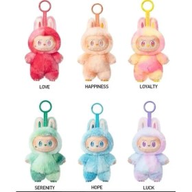 Resim Labubu Oyuncak Labubu Peluş Bebek Peluş Oyuncak Labubu Anahtarlık Model Bebek Labubu 