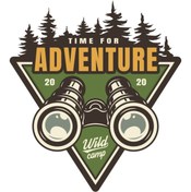 Resim HMNL Adventure Camping Dürbün Av Hunting Sticker Off Road 10 X 9 Cm 