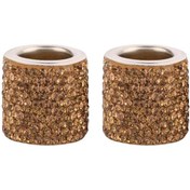 Resim Suntek 2x Kristal Elmas Araba Kafalık Baş Dayanağı Altın 