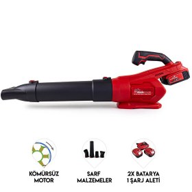 Resim Dawreek Turbo Üfleme Fan Kırmızı 
