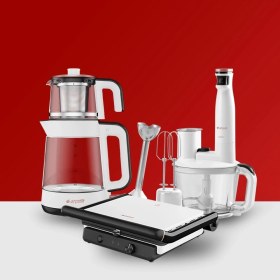 Resim Arçelik 3'lü Beyaz Elektrikli Çeyiz Seti Modern Kullanım İçin Tasarlandı 