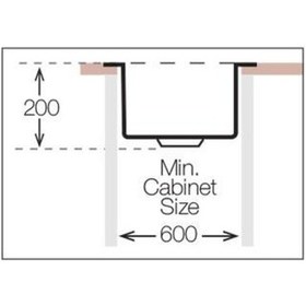 Resim Ukinox Color x 500 Tıtanıum T.Üstü Mutfak Eviyesi 