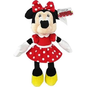 Resim 3414 Peluş Minnie Kırmızı Elbiseli 25 cm -Sunman 