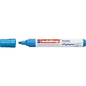 Resim Edding 4500 Kumaş Tekstil Boyama Kalemi Lıght Blue 