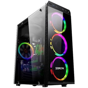 Resim Zeiron NPX35 i5-10400F 8 GB 1 TB HDD+256 GB M.2 SSD GTX1650 Free Dos Masaüstü Oyuncu Bilgisayarı 