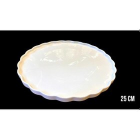 Resim Roy King Twıst Porselen Servis Tabak 25 Cm 1 Adet 