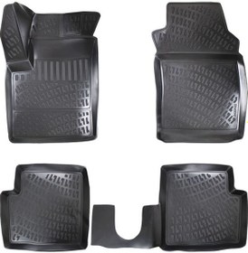 Resim Rizline Fiat 500 C 3D Havuzlu Paspas 