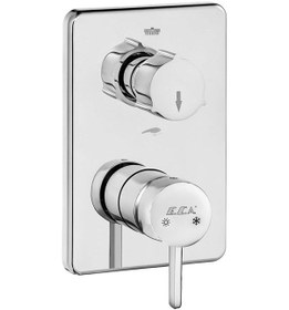 Resim Eca Purity Ankastre Duş Banyo Bataryası 2 Yollu 102167202H-Kde Krom 
