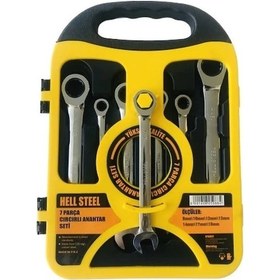 Resim Ruinug Tools 7 Parça Cırcır Anahtar Takımı Seti N11.12039 