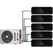 Resim Mirror Multi 5+1 30000 BTU 9+9+9+9+12 Duvar Tipi Inverter Klima Arçelik