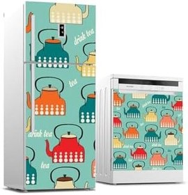 Resim Buzdolabı Ve Bulaşık Makinesi Takım Sticker 0210 