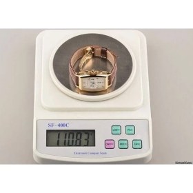 Resim Aesco Diamond Plus Dijital Göstergeli Plastik Fanuslu Hassas Terazi SF-400C (500 Gr-0.01) ( Lisinya ) 