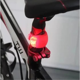 Resim ePhase 2'li LED Bisiklet Lambası Ön ve Arka Için Aydınlatma Seti 3 Modlu Çakarlı Işık 