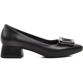 Resim Siyah Kadın Topuklu Ayakkabı 289216 Z Siyah 