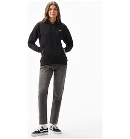 Resim Vans Flyıng V Bff Kadın Siyah Sweatshirt Düz Vn00046yblk1 