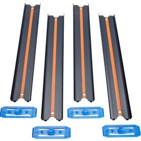 Resim Hot Wheels Track Builder Pist Paketi - Siyah GLD47-GLD48 