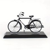Resim 1:10 ölçekli alaşım simülasyonlu mini bisiklet modeli süsü. Dekoratif alaşımlı retro bisiklet koleksiyonu. Elektriksiz. Manuel kurulum ve sökme için uygun. Noel hediyesi. Masaüstü dekorasyonu. Hediye. Ev dekorasyonu., Şükran Günü için mükemmel 