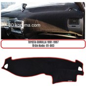 Resim TOYOTA COROLLA (1991-1997) TORPİDO KORUMASI / HALISI / ÖRTÜSÜ / KILIFI 