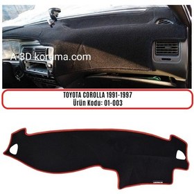 Resim TOYOTA COROLLA (1991-1997) TORPİDO KORUMASI / HALISI / ÖRTÜSÜ / KILIFI 