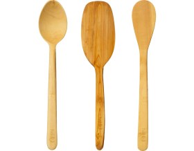 Resim Hakiki El Yapımı Şimşir Üçlü Mutfak Seti 