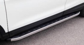 Resim Mercedes X-Class 2017+ Uyumlu Off Road Yan Basamak (Quantum Chrome) Krom AQM4WD 