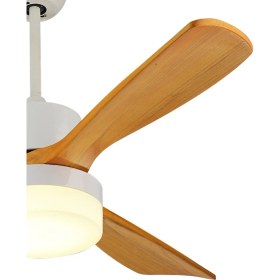 Resim Fancium LED Aydınlatmalı Uzaktan Kumandalı Beyaz Tavan Vantilatörü DKF-301 