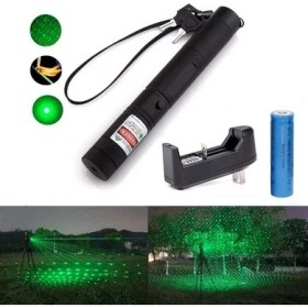 Resim Store Mania Ieg™ Şarjlı Yeşil Lazer Pointer 100 Mw () 