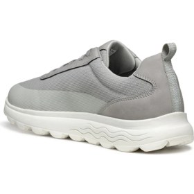 Resim Geox Erkek Gri U Spherica A - Mesh + Nbk Synt Bağcıklı Kumaş Sneaker U46BYA014EKC1010 