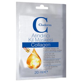 Resim Claderm Arındırıcı Kil Maskesi Collagen 20 ml 