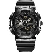 Resim Olevs 1102 Erkekler Çok Fonksiyonlu Akıllı Su Geçirmez Elektronik Saat Siyah Beyaz Çok Renkli 