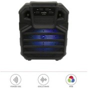 Resim Torima GTS-1397 6,5" RGB Ledli Taşınabilir Bluetooth Parti Hoparlörü 