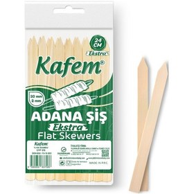Resim Kafem Adana Çöp Şiş Ekstra 24 CM 25 Li x 10 Paket 