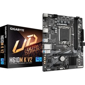 Resim Gigabyte Gıgabyte H610M K V2 D5 4800MHZ M.2 Hdmı/dp Matx 1700P 