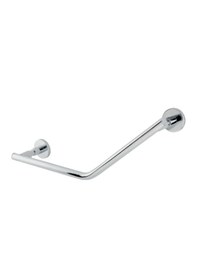 Resim Çelik Banyo Paslanmaz Pirinç Flora Küvet Tutamağı Düz 40cm Gri 