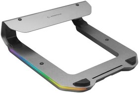 Resim Rampage ADS-T6U RAMP 4 Adet USB 3,0 HUB ile RGB Işıklı Alüminyum Dizüstü Bilgisayar Standı 