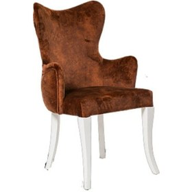 Resim Sandalye Zus545 Papel model Klasik Mobilya Kayın Torna Aslan Ayak BabyFace Kumaş ortopedik El Yapım 