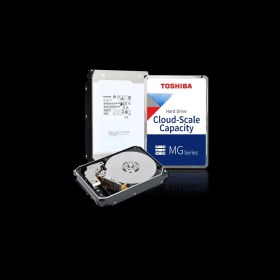 Resim Toshıba Enterprıse, MG11ACA24TE, 3.5", 24TB, 1gb 7200 Rpm, 7/24 Güvenlik, Data Center, Nas, Server, HDD 