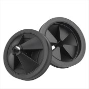 Resim Empoorlium 2'li Paket Lavabo Sıva Üstü Çöp Öğütücü Sıçrama Koruyucusu Gıda Atığı Öğütücü Sıçrama Koruyucusu Yaka Yedek Sessiz Kapak (Yurt Dışından) 