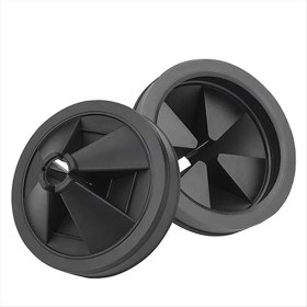 Resim Empoorlium 2'li Paket Lavabo Sıva Üstü Çöp Öğütücü Sıçrama Koruyucusu Gıda Atığı Öğütücü Sıçrama Koruyucusu Yaka Yedek Sessiz Kapak (Yurt Dışından) 